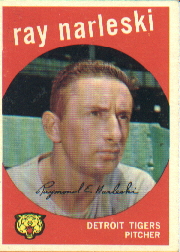 1959 Topps Baseball Cards      442     Ray Narleski